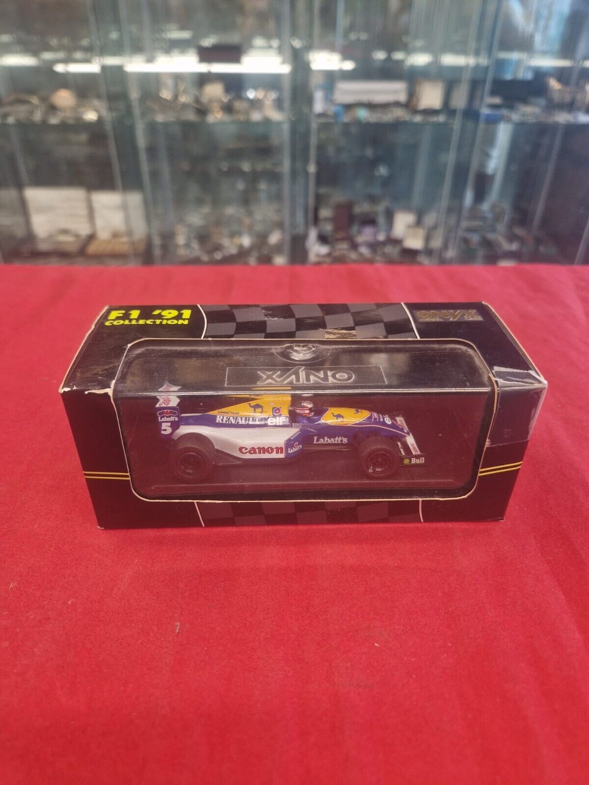 RARE Onyx Model Cars 119 Williams Renault F1 Nigel Mansell F1 '91  Collection Car - Ossett Antiques